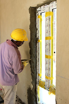 A man fitting a Teva Window